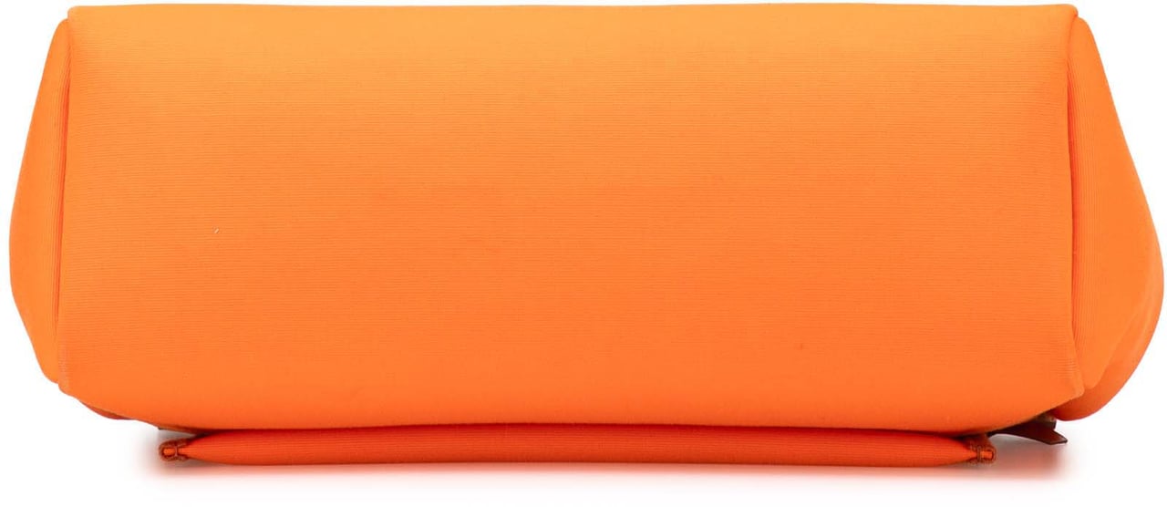 Hermès Toile Herbag Zip 31 Oranje