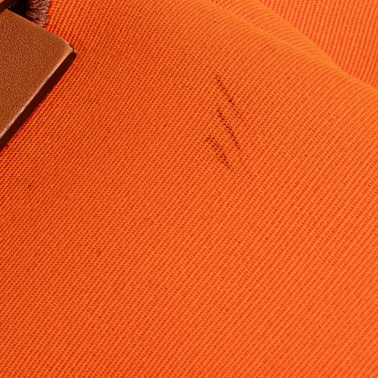 Hermès Toile Herbag Zip 31 Oranje