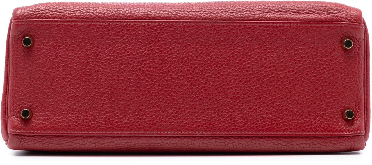 Hermès Togo Kelly II Retourne 32 Rood