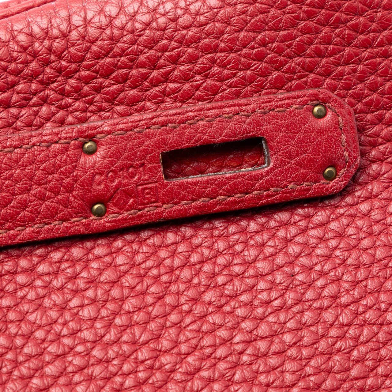 Hermès Togo Kelly II Retourne 32 Rood