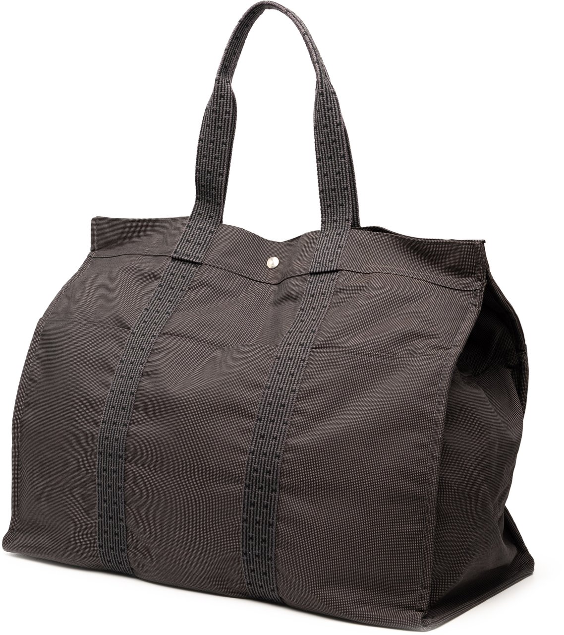 Hermès Canvas Herline GM Grijs