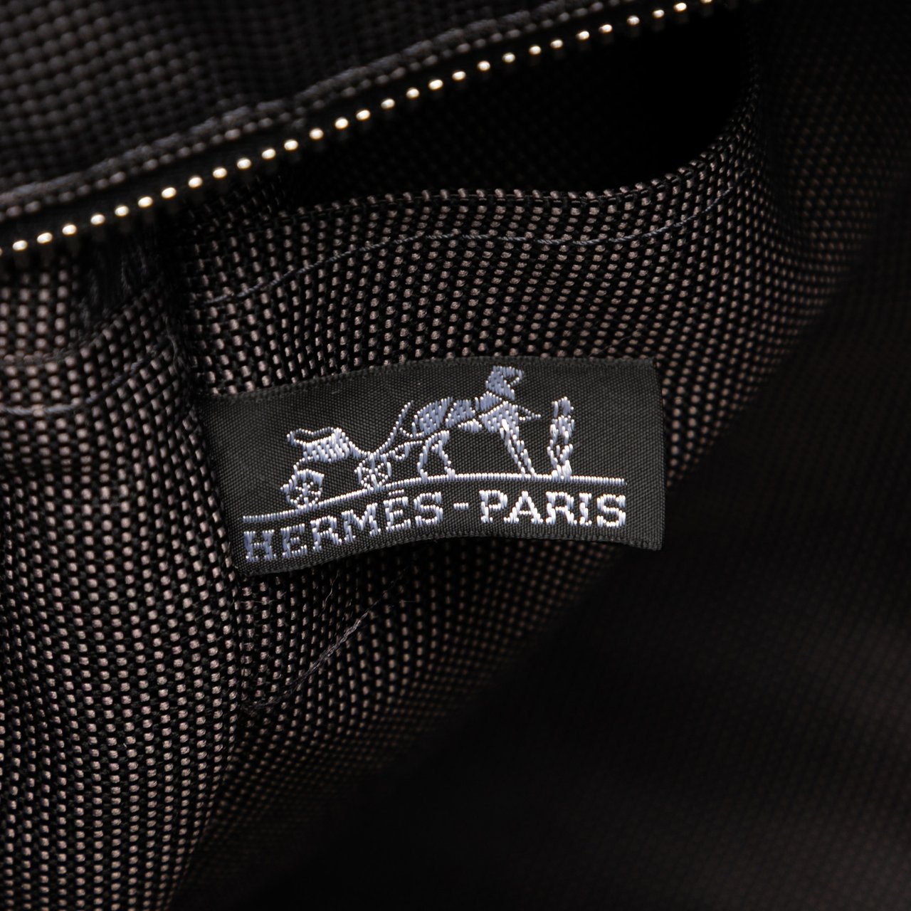 Hermès Canvas Herline GM Grijs