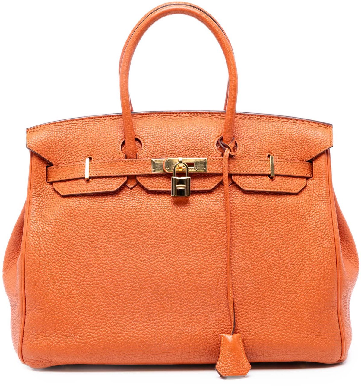 Hermès Togo Birkin Retourne 35 Oranje