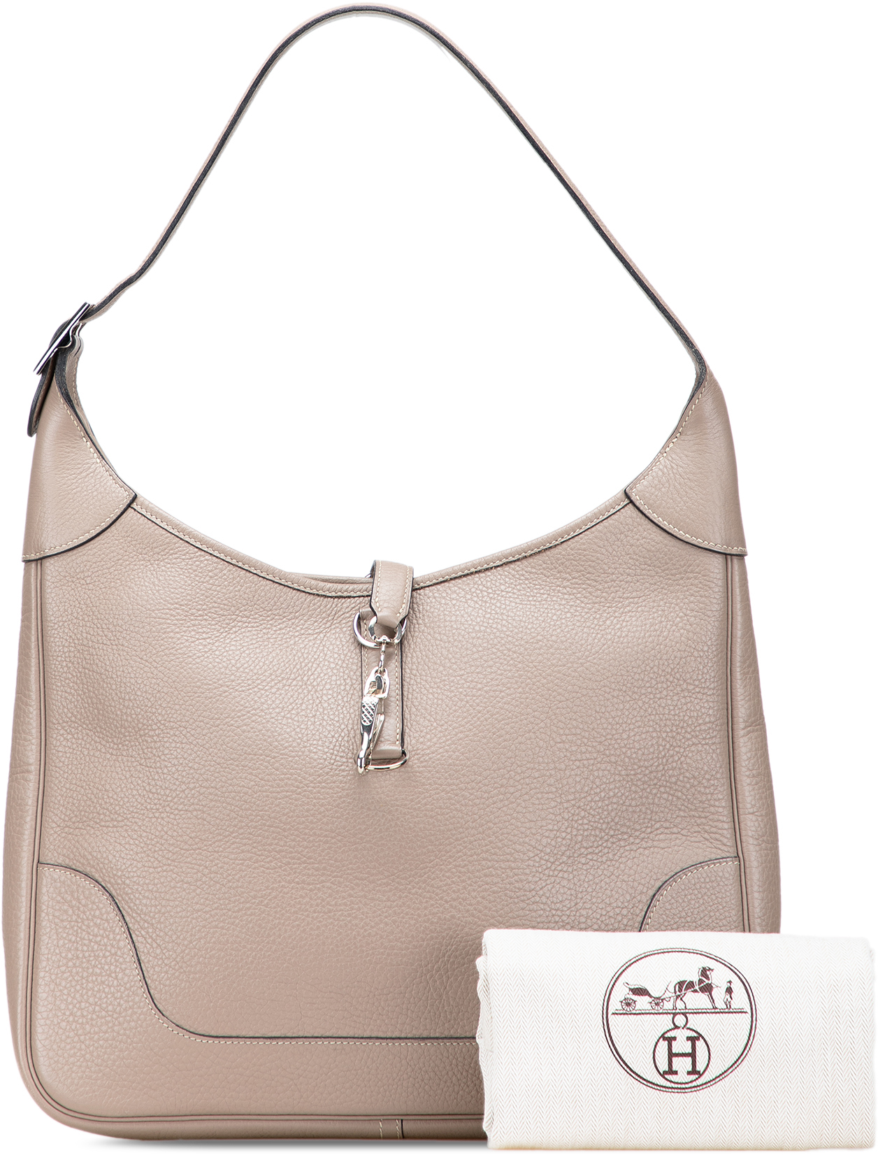 Hermès Clemence Trim II 38 Bruin