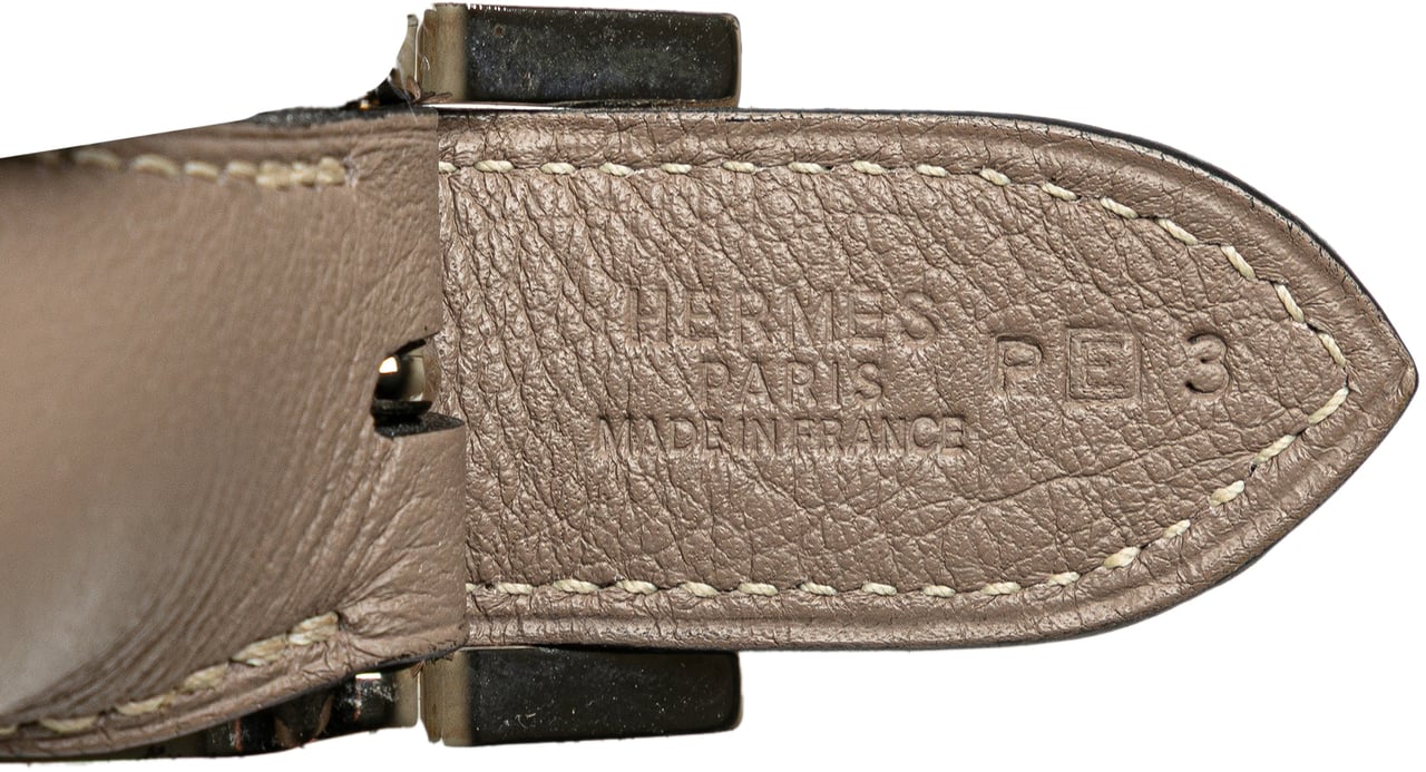 Hermès Clemence Trim II 38 Bruin