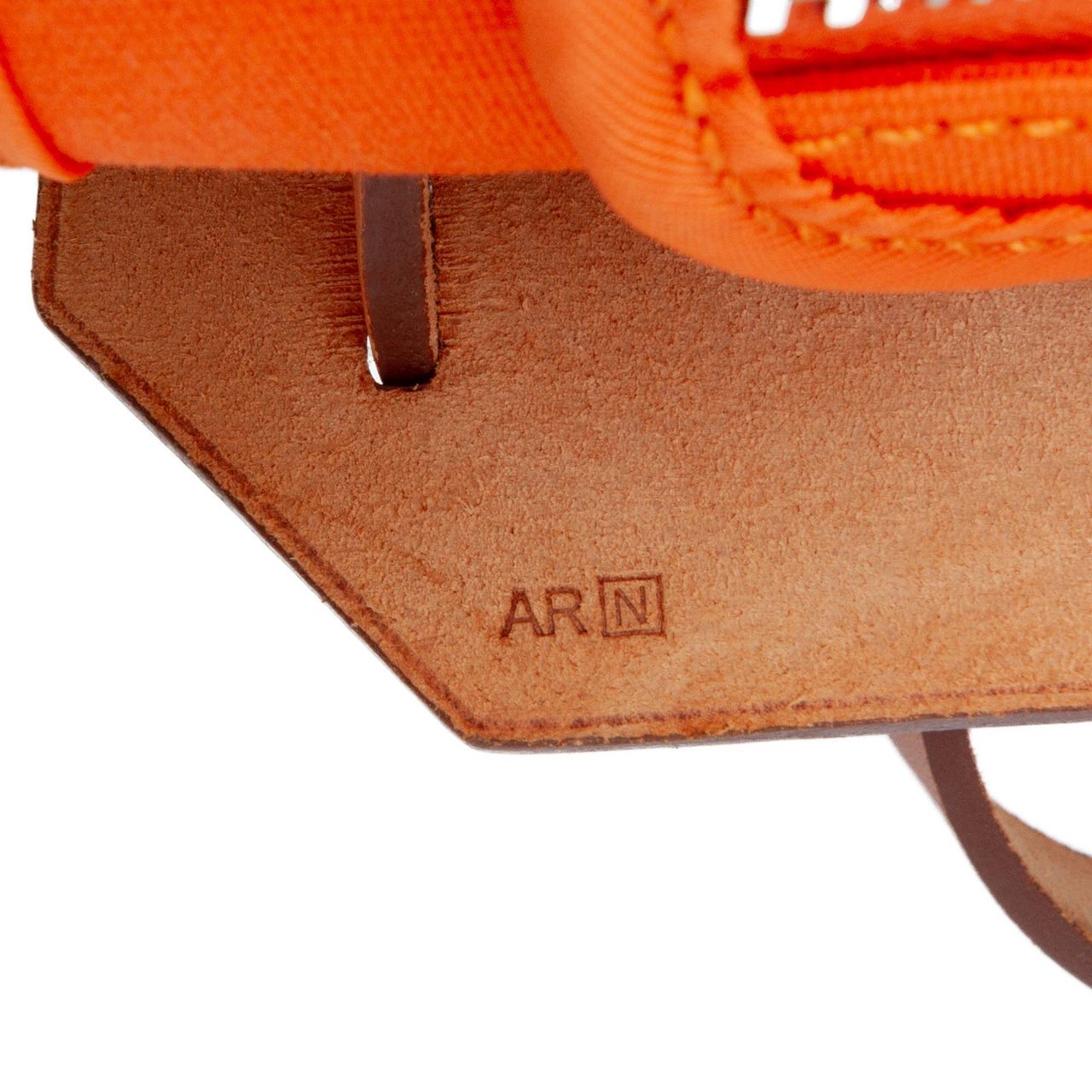 Hermès Toile Herbag Zip 31 Oranje