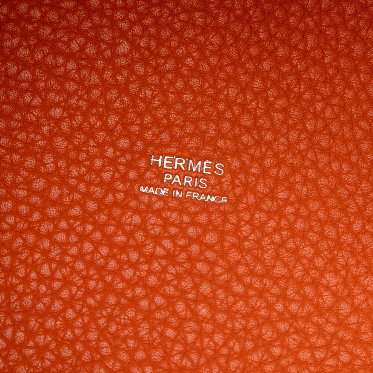 Hermès Clemence Picotin Lock 18 Oranje