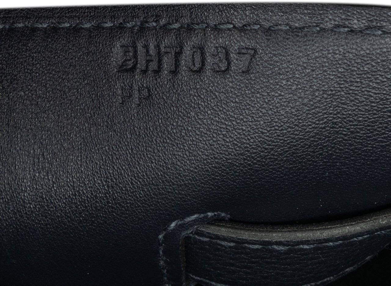 Hermès Togo Maxi Kelly 42 Zwart