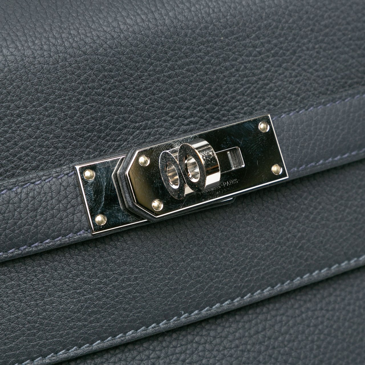 Hermès Togo Maxi Kelly 42 Zwart