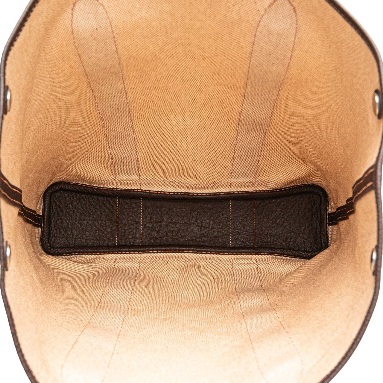 Hermès Toile and Buffalo Leather Garden File 37 Bruin