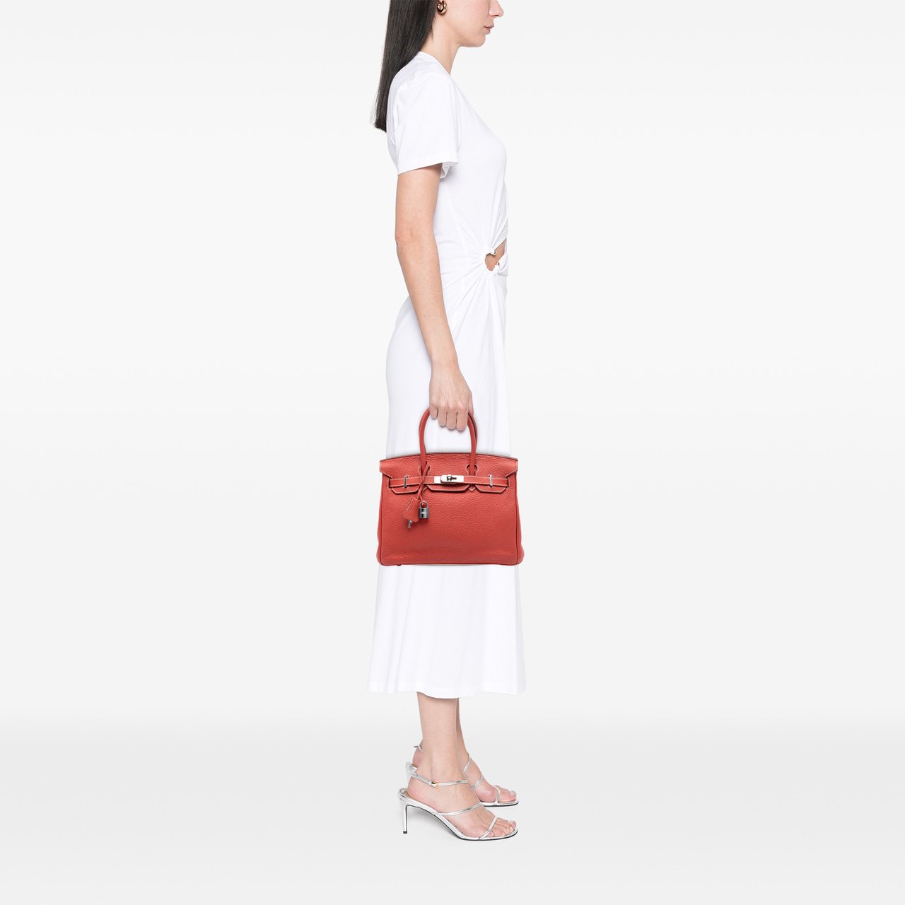 Hermès Limited Edition Togo Birkin Retourne 30 Eclat Rood