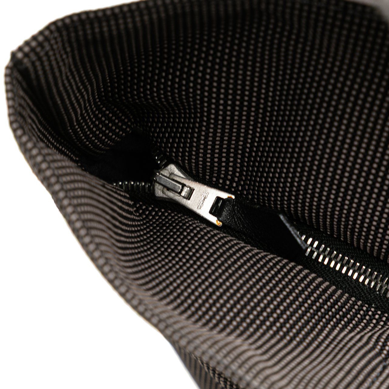 Hermès Canvas Herline Cabas Grijs