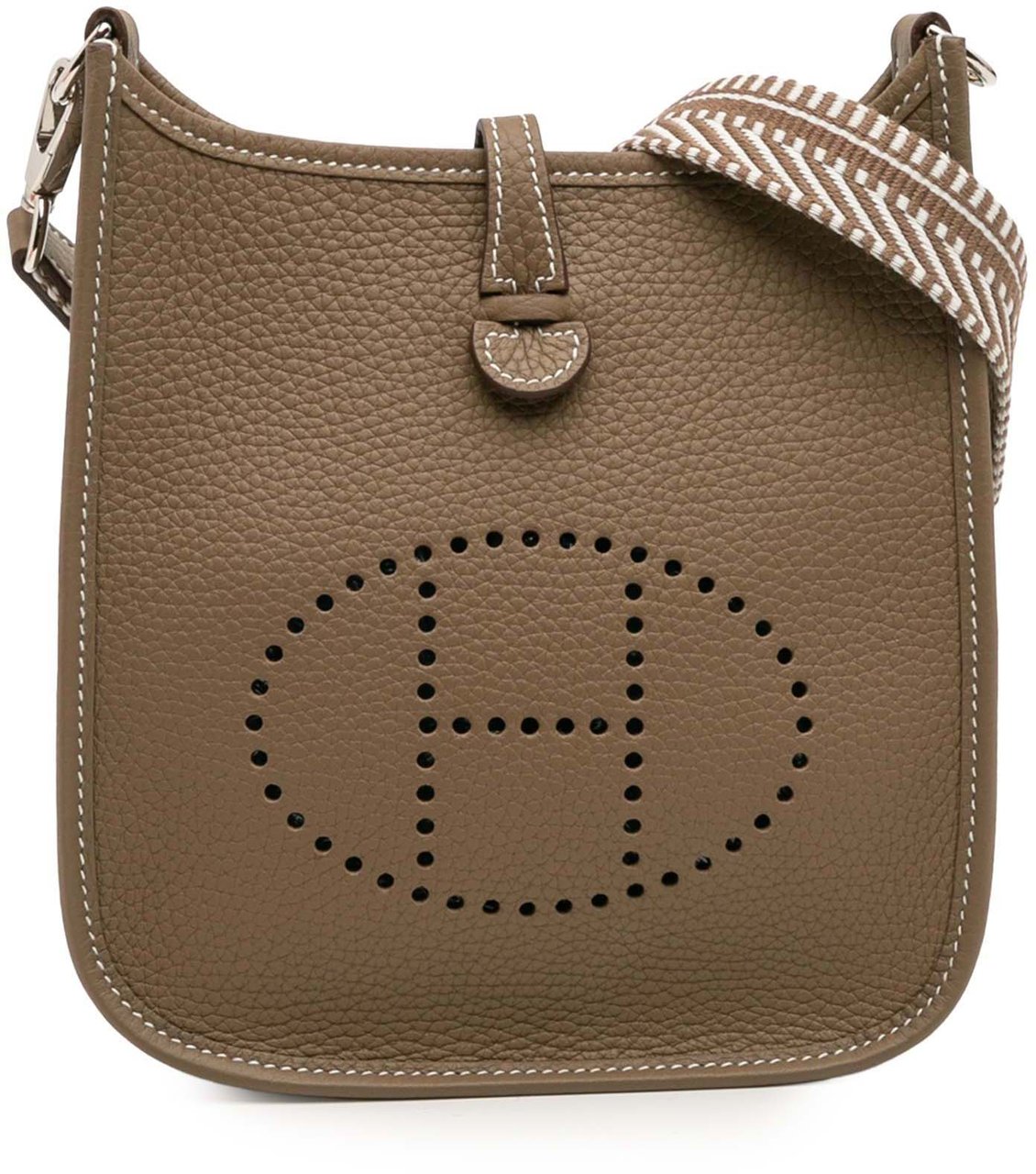 Hermès Clemence Evelyne Zigzag SangleTPM 16 Bruin