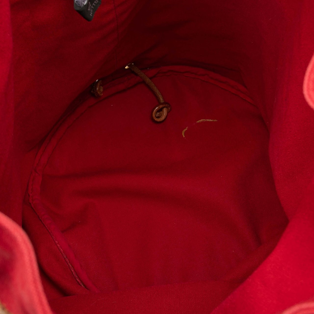 Hermès Toile Polochon Mimile Rood