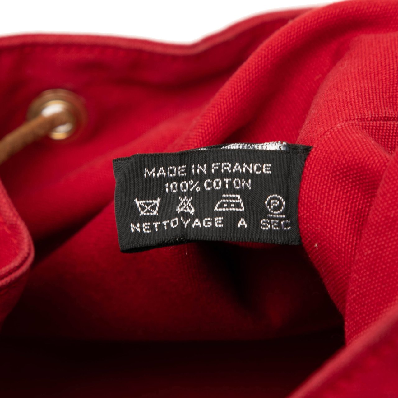 Hermès Toile Polochon Mimile Rood