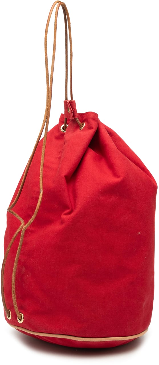 Hermès Toile Polochon Mimile Rood