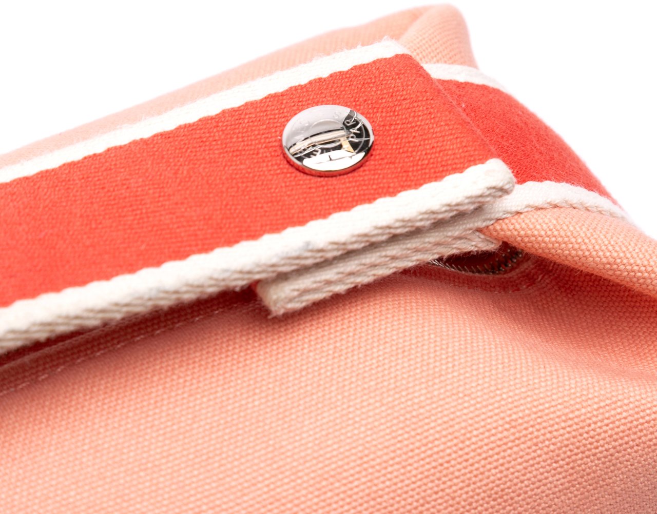 Hermès Small Canvas Bride A Brac Case Roze