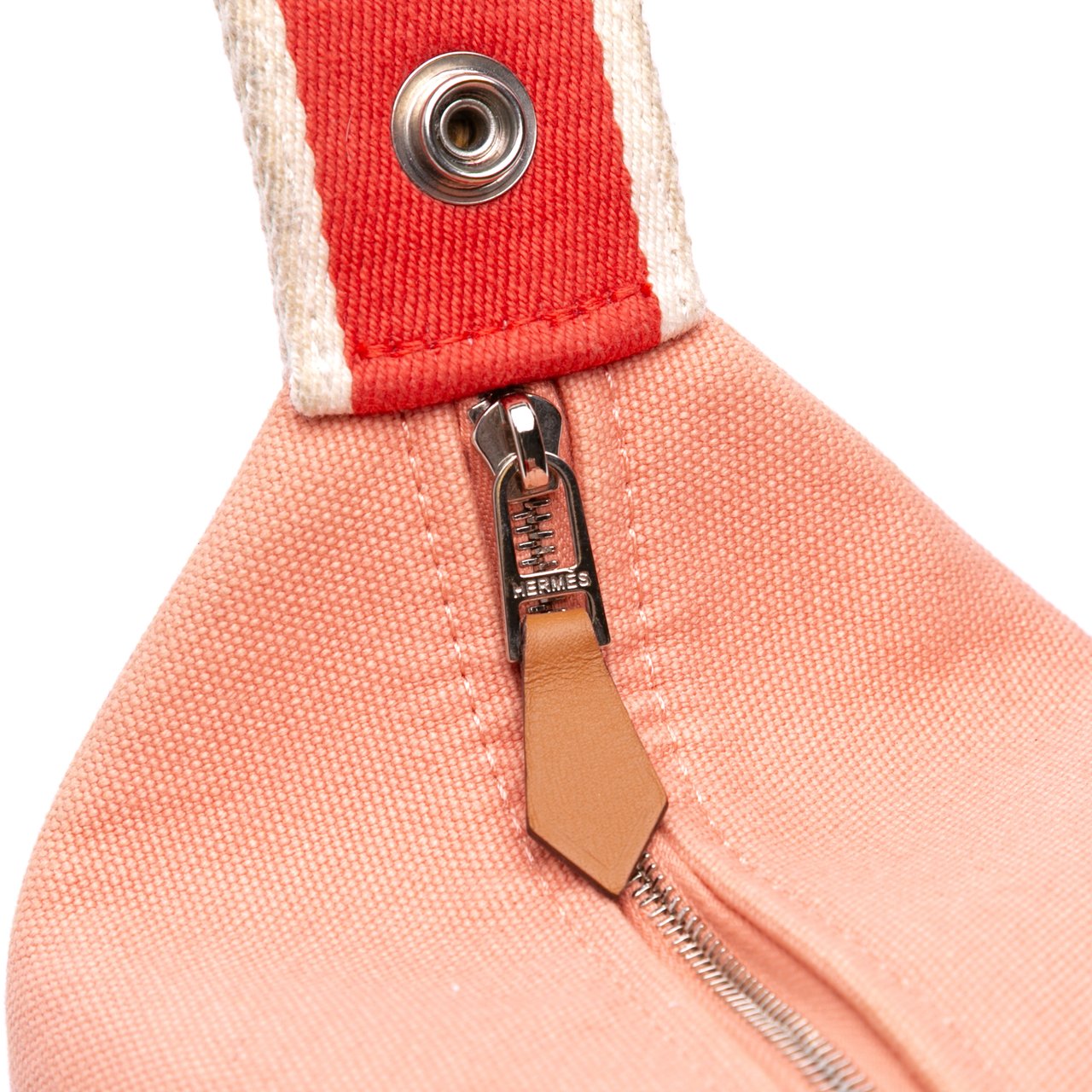 Hermès Small Canvas Bride A Brac Case Roze