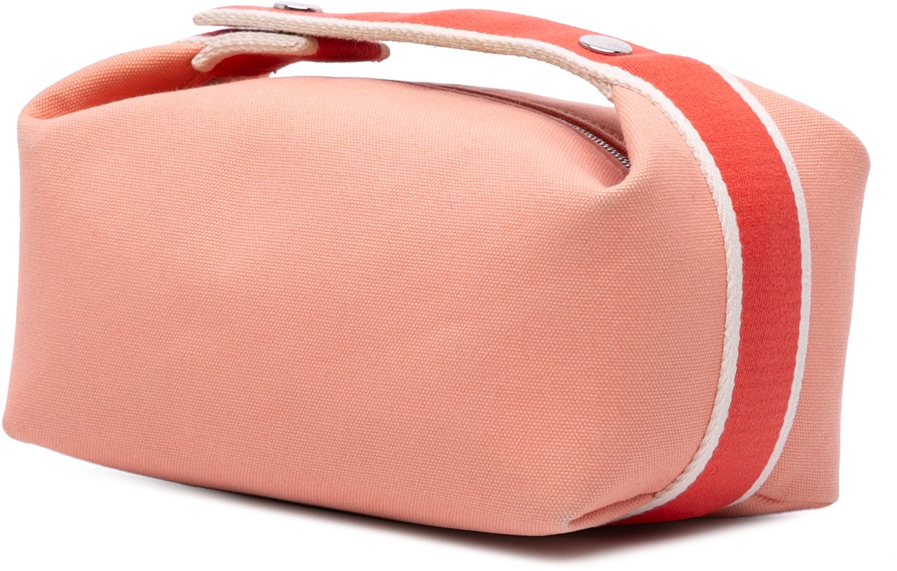 Hermès Small Canvas Bride A Brac Case Roze