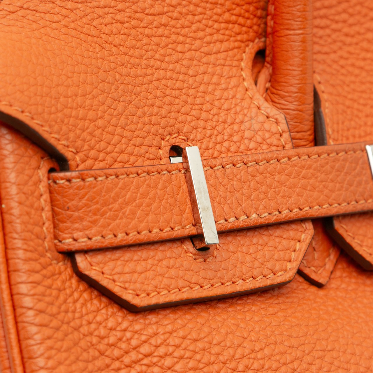 Hermès Togo Birkin Retourne 30 Oranje