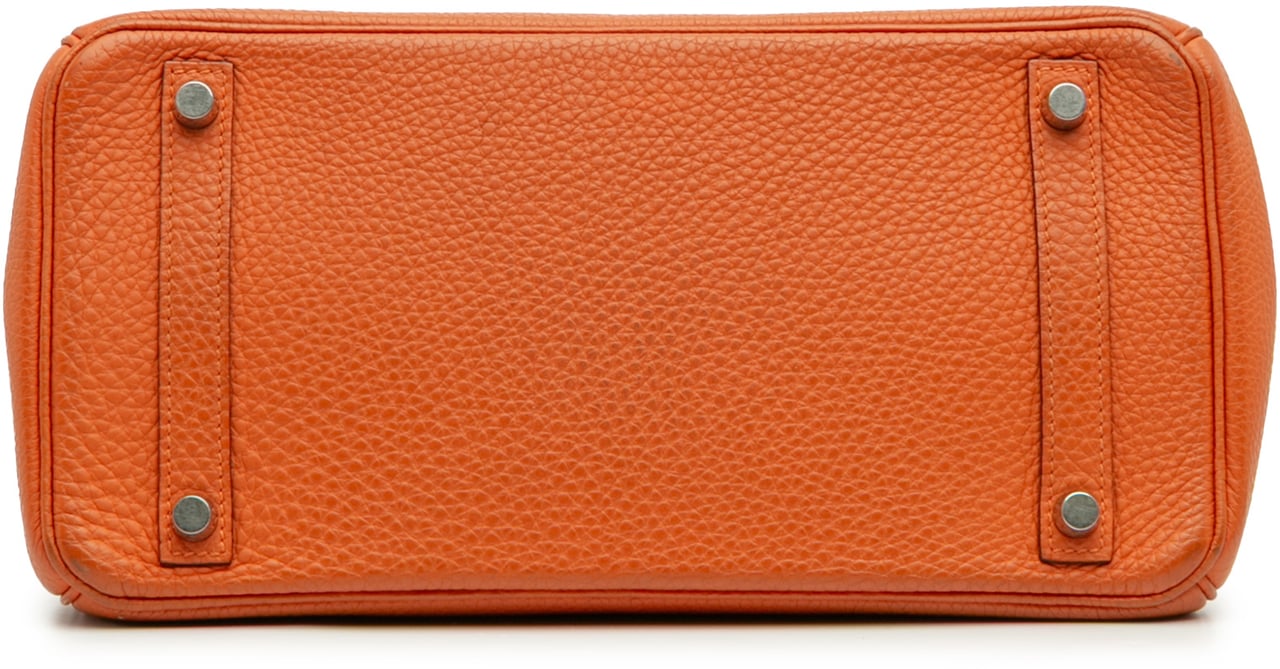 Hermès Togo Birkin Retourne 30 Oranje