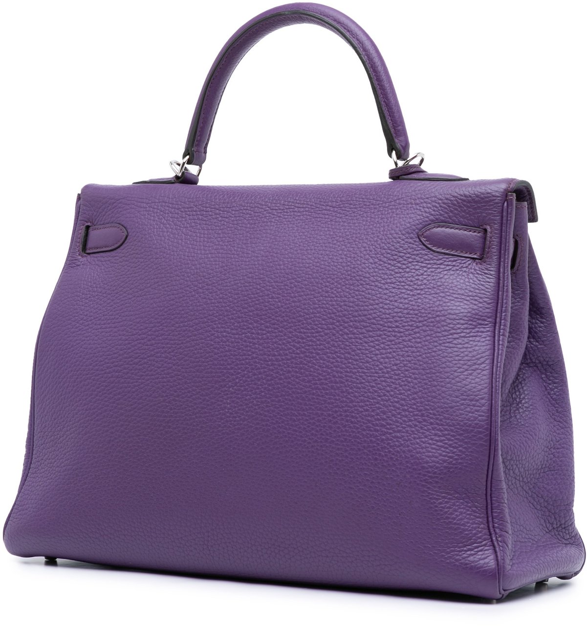 Hermès Togo Kelly II Retourne 35 Paars