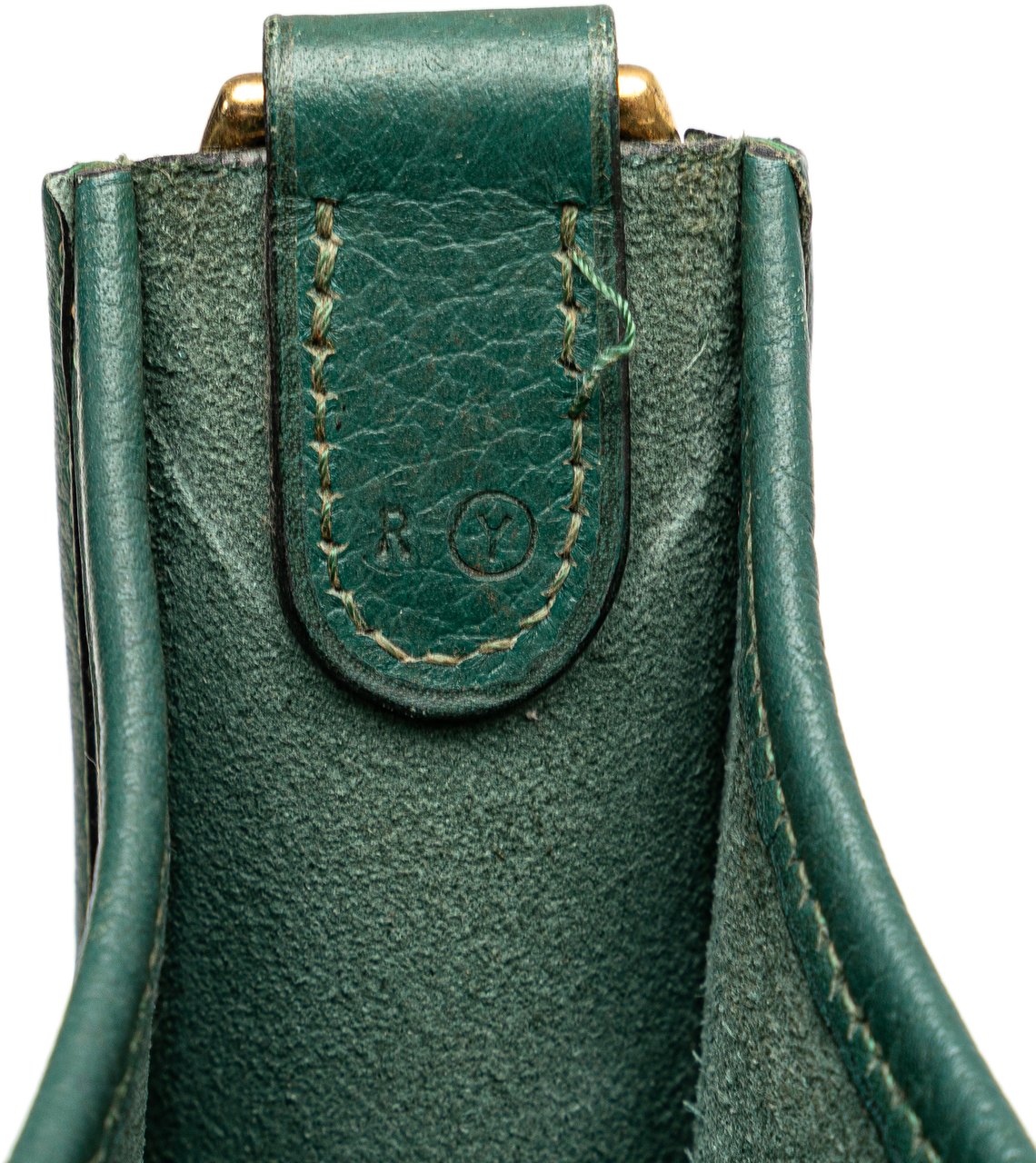 Hermès Togo Evelyne I GM Groen