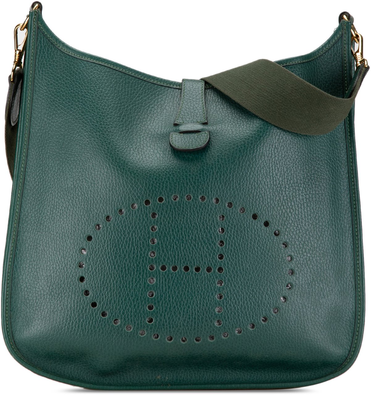 Hermès Togo Evelyne I GM Groen