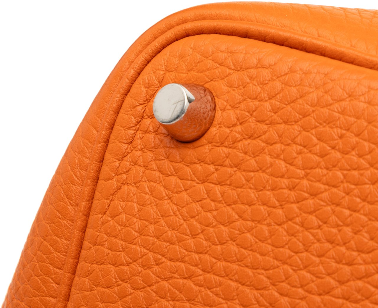 Hermès Bicolor Clemence and Swift Picotin Lock 18 Oranje