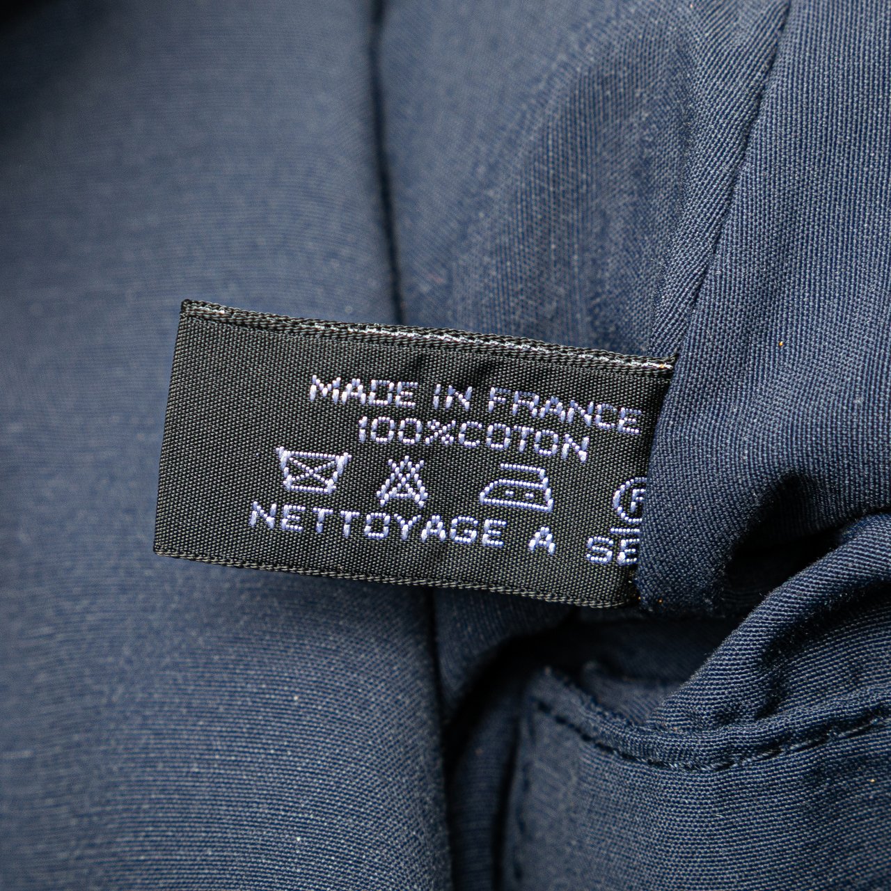 Hermès Toile Bolide Trousse de Voyage MM Blauw