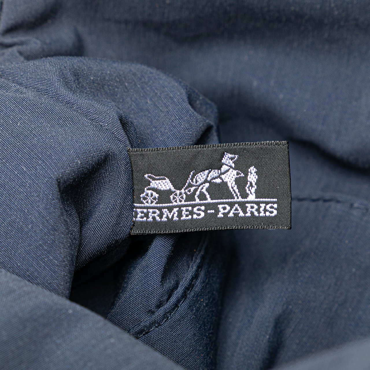 Hermès Toile Bolide Trousse de Voyage MM Blauw