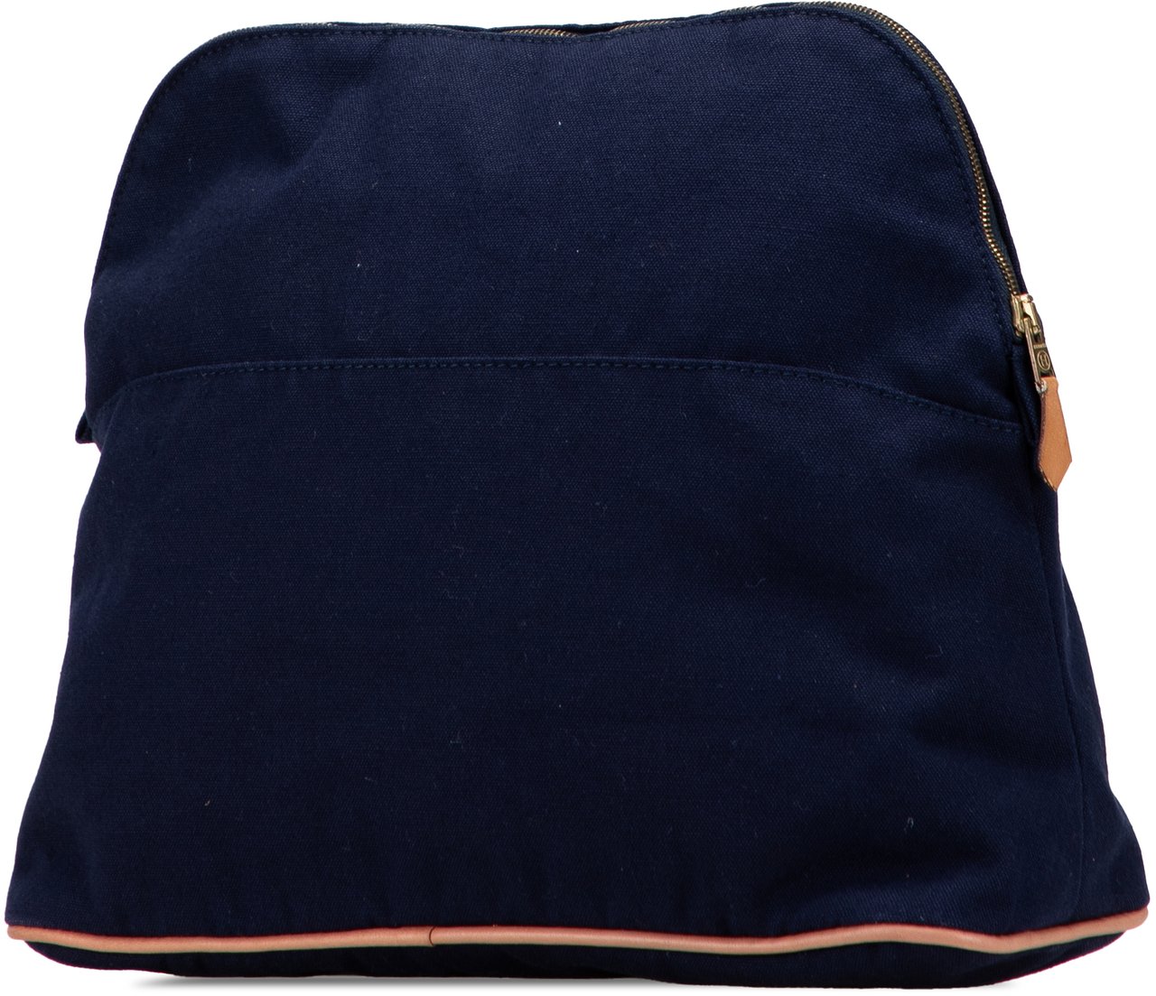 Hermès Toile Bolide Trousse de Voyage MM Blauw