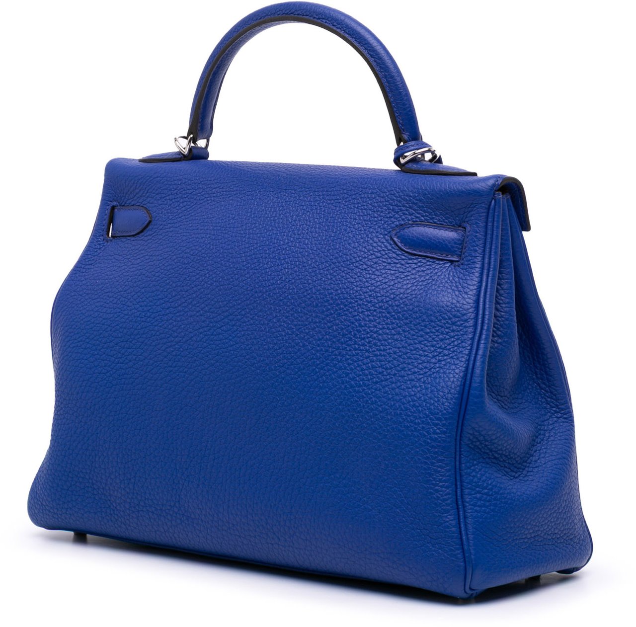 Hermès Togo Kelly II Retourne 32 Blauw