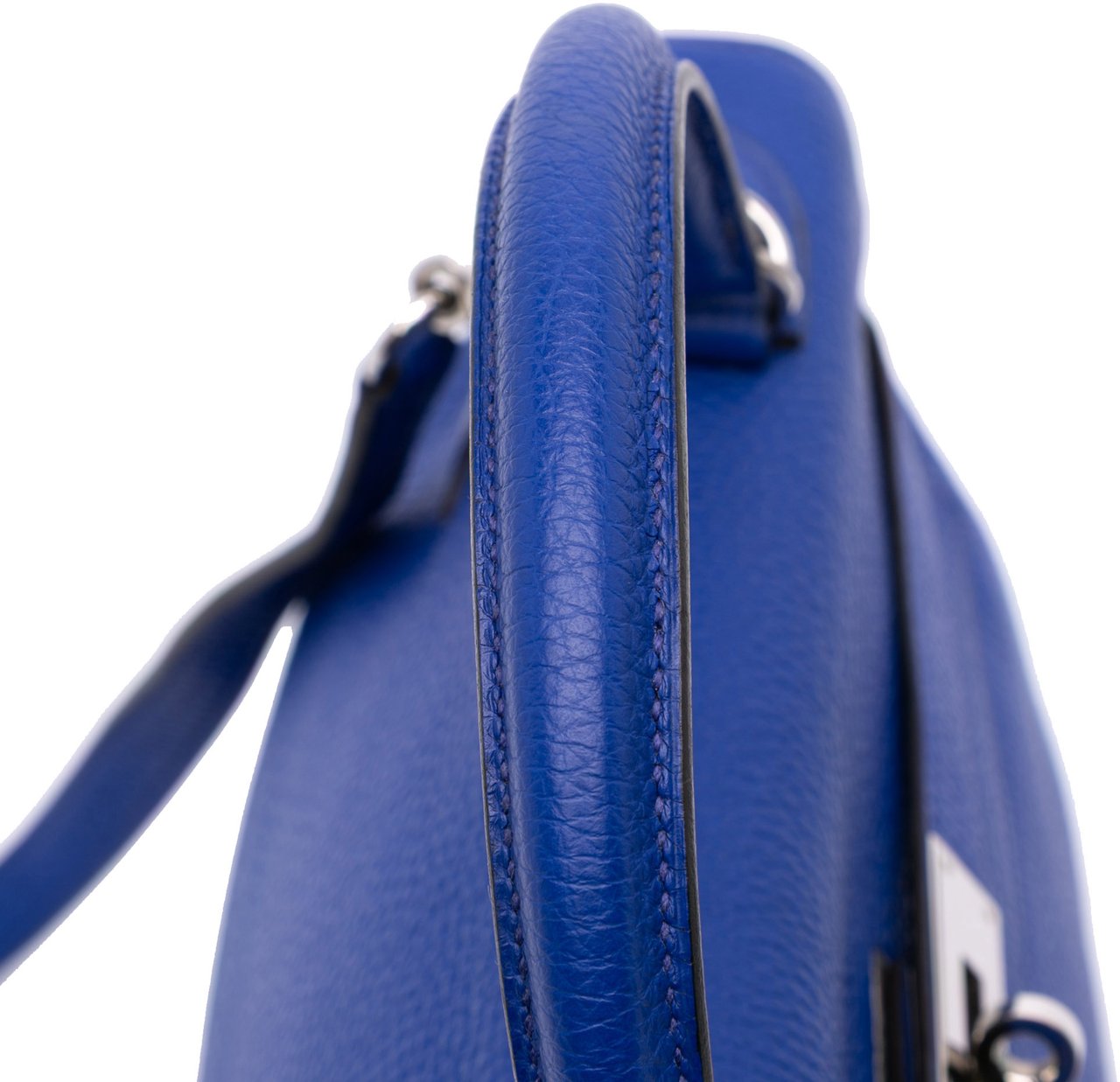 Hermès Togo Kelly II Retourne 32 Blauw