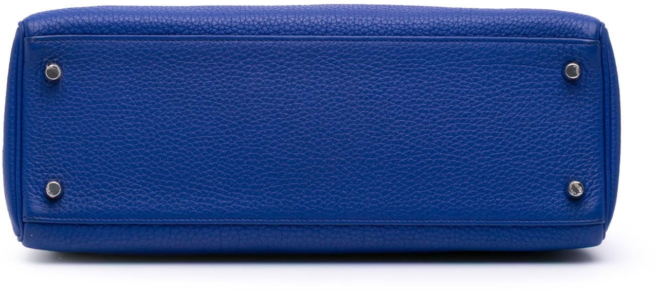Hermès Togo Kelly II Retourne 32 Blauw