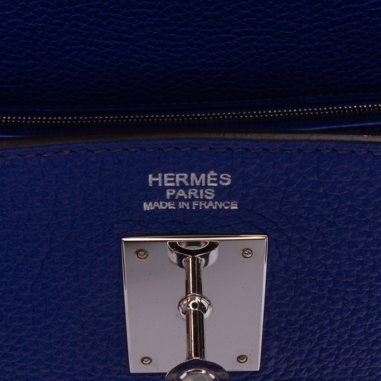 Hermès Togo Kelly II Retourne 32 Blauw