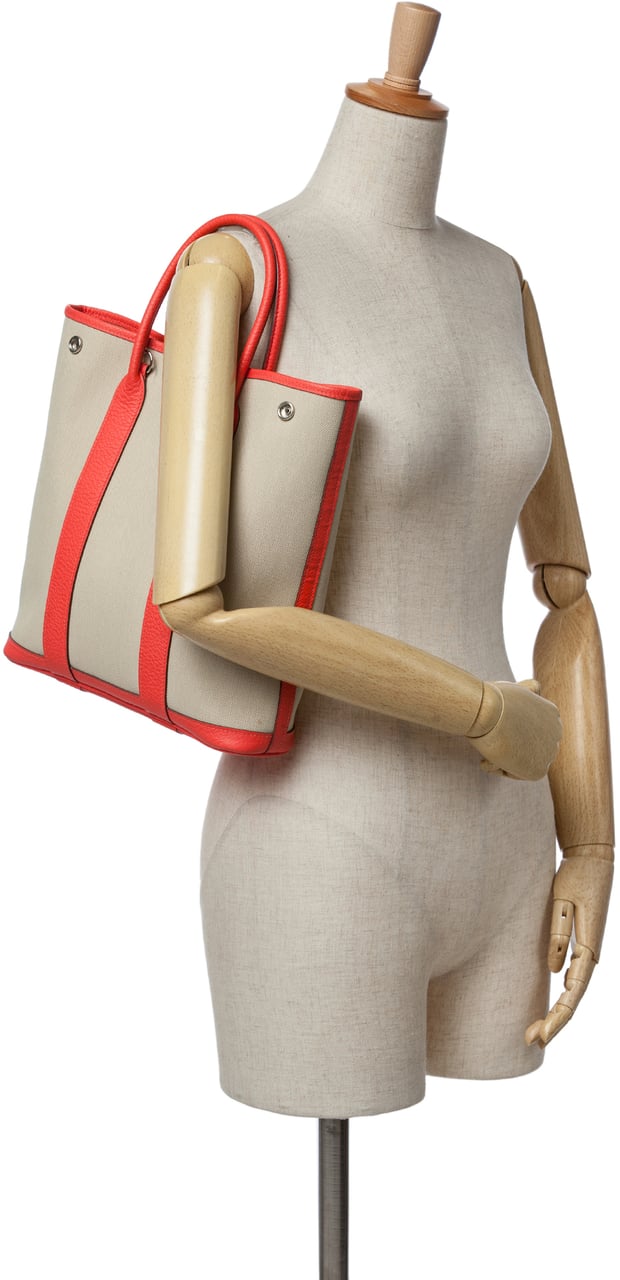 Hermès Toile and Negonda Garden File 28 Bruin