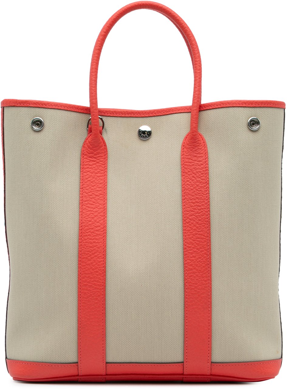 Hermès Toile and Negonda Garden File 28 Bruin