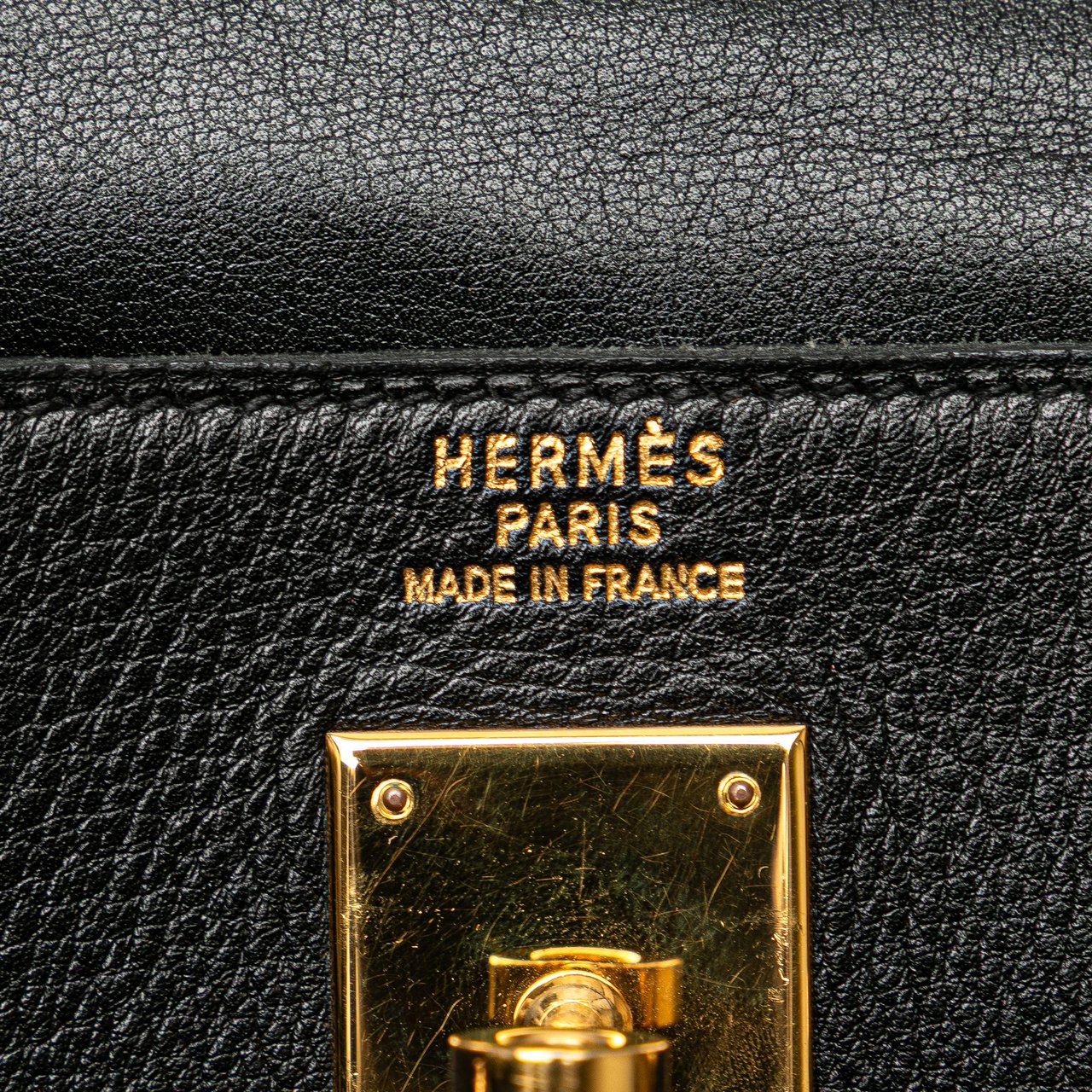 Hermès Gulliver Kelly Retourne 32 Zwart