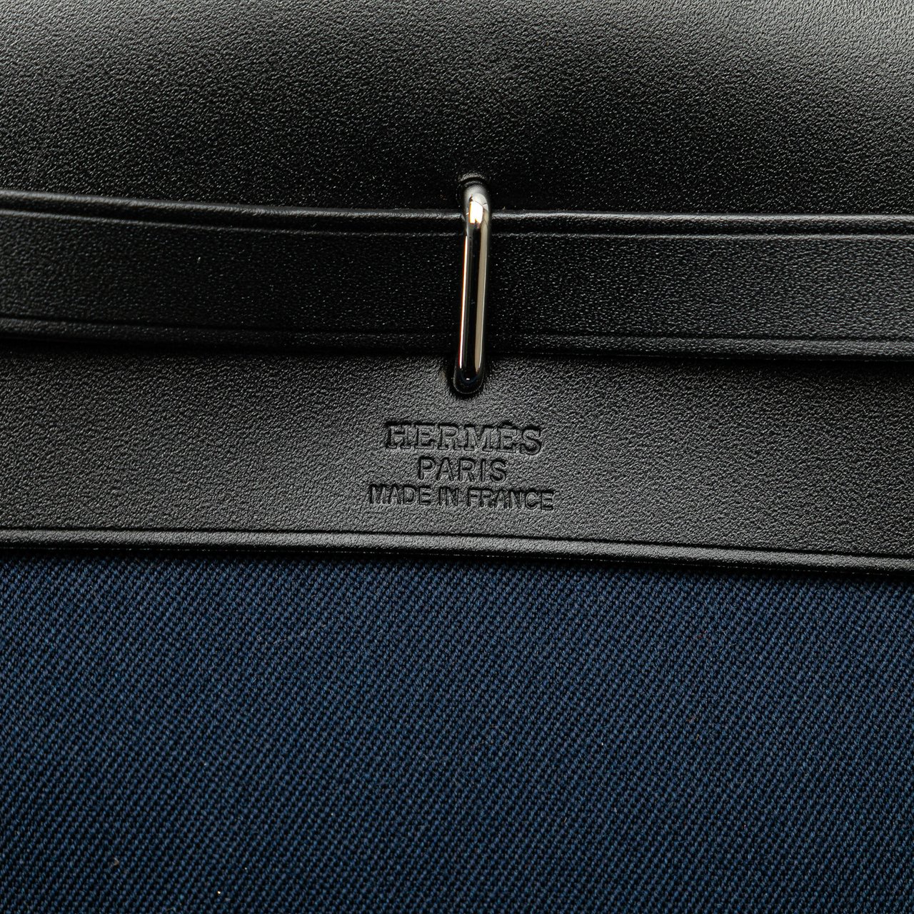 Hermès Toile Herbag TPM Blauw