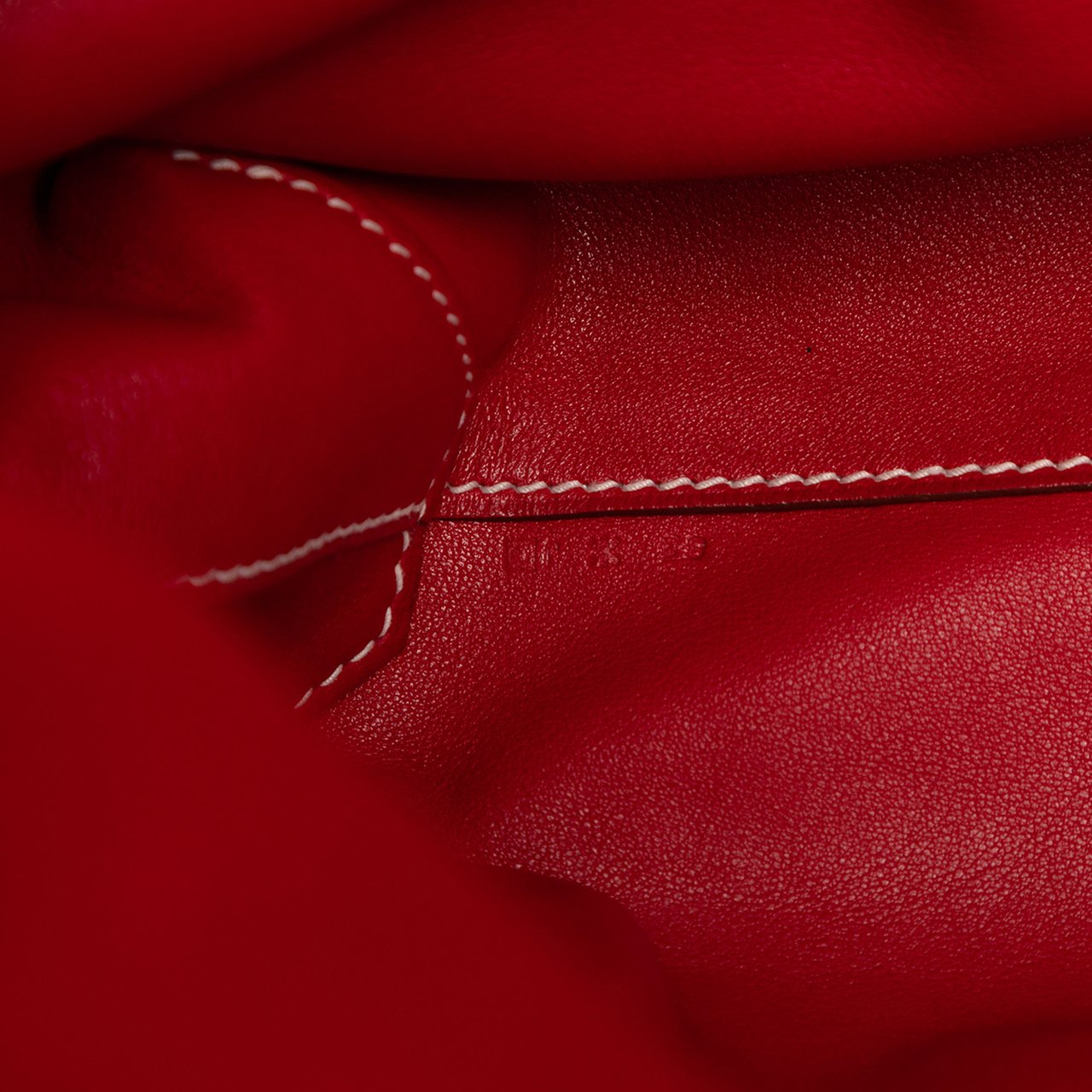 Hermès Veau Sikkim Double Sens 28 Rood