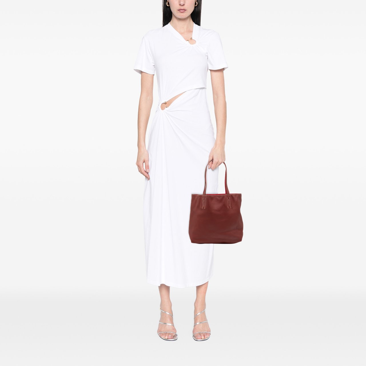 Hermès Veau Sikkim Double Sens 28 Rood