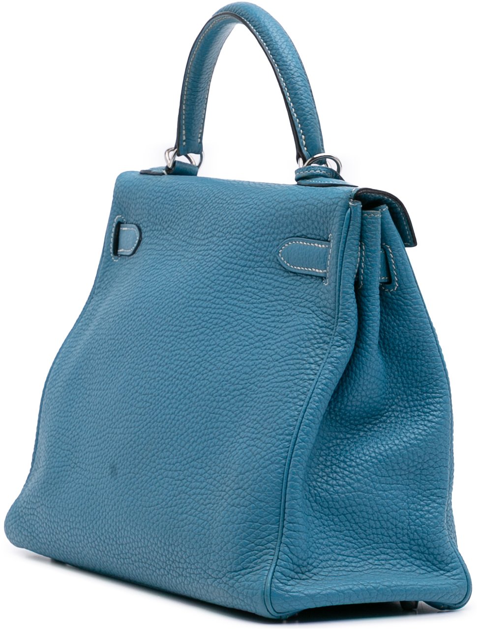 Hermès Togo Kelly II Retourne 32 Blauw