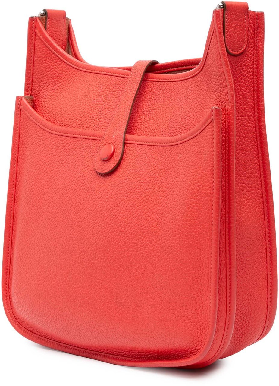 Hermès Clemence Evelyne III 29 PM Rood