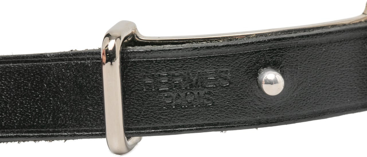 Hermès Swift Api II Double Tour Bracelet Zwart