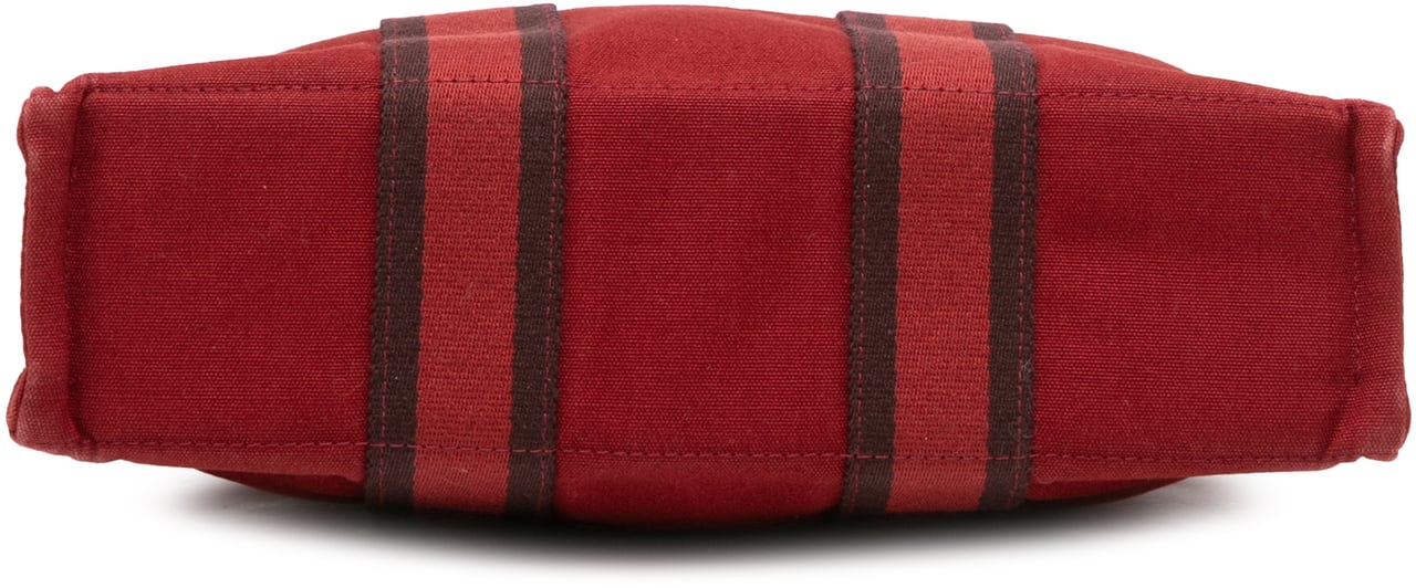 Hermès Canvas Fourre Tout PM Rood