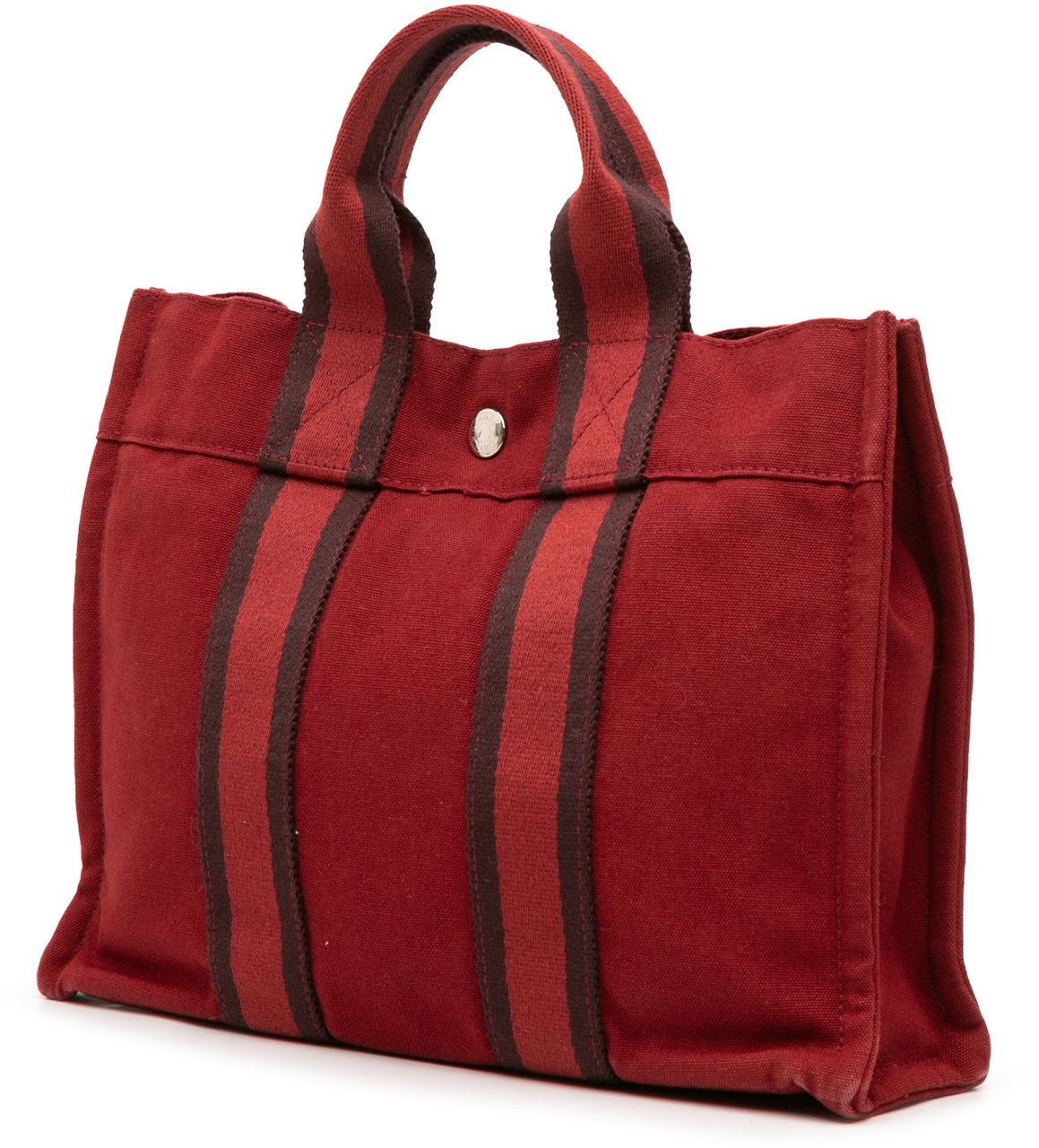 Hermès Canvas Fourre Tout PM Rood