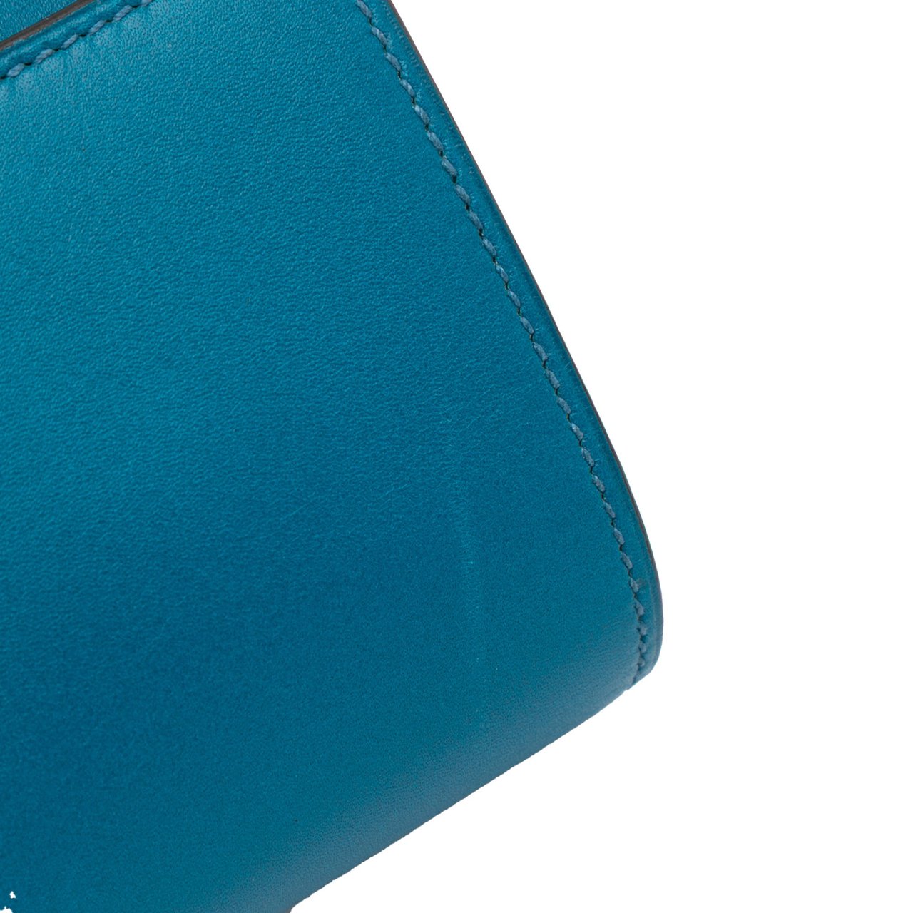 Hermès Tadelakt Medor Clutch 23 Blauw