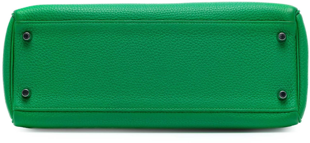 Hermès Togo Kelly II Retourne 32 Groen