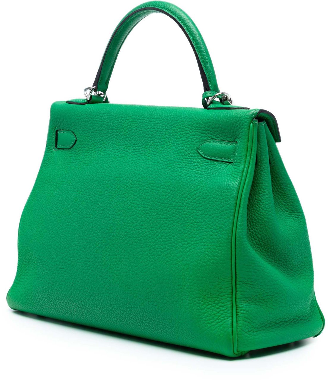 Hermès Togo Kelly II Retourne 32 Groen